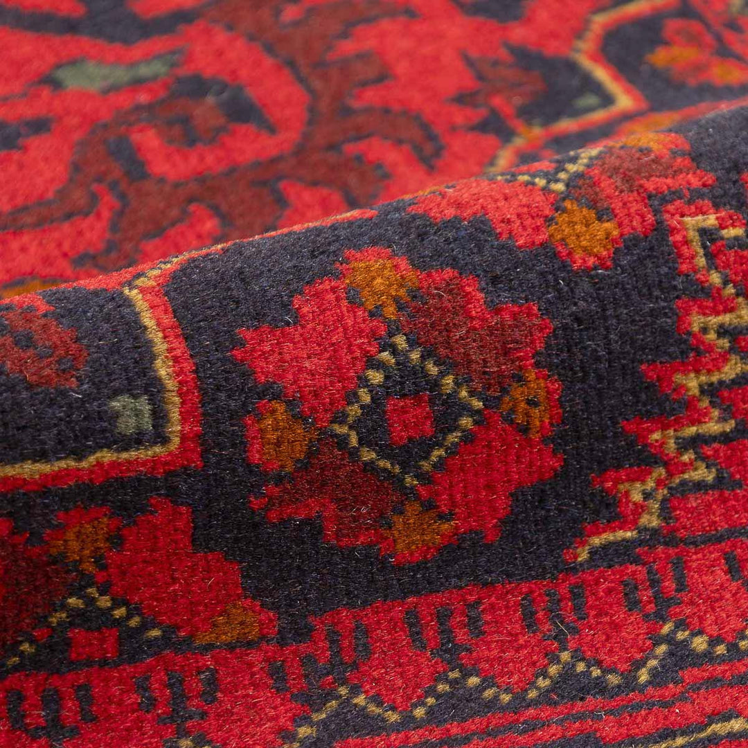 שטיח אפגני חלממדי  00 אדום 153*103