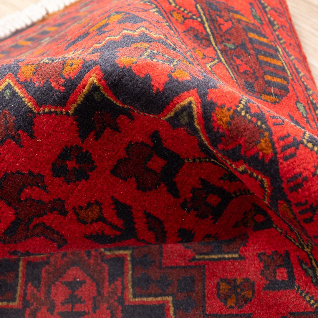 שטיח אפגני חלממדי  00 אדום 153*103