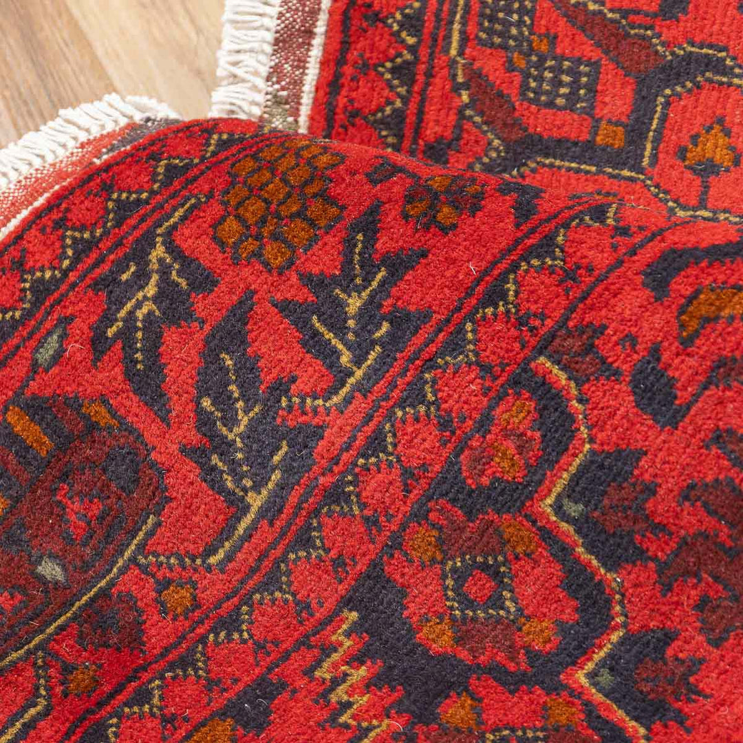 שטיח אפגני חלממדי  00 אדום 153*103