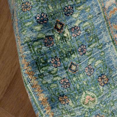 שטיח ממלוק 00 טורקיז 245*174 | Mamluk