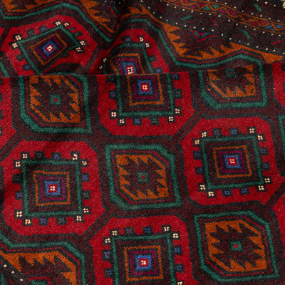 שטיח בלוץ' פרסי 00 אדום 203*120 | Baluch
