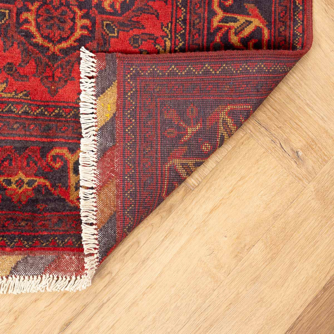 שטיח אפגני חלממדי  00 אדום 150*100