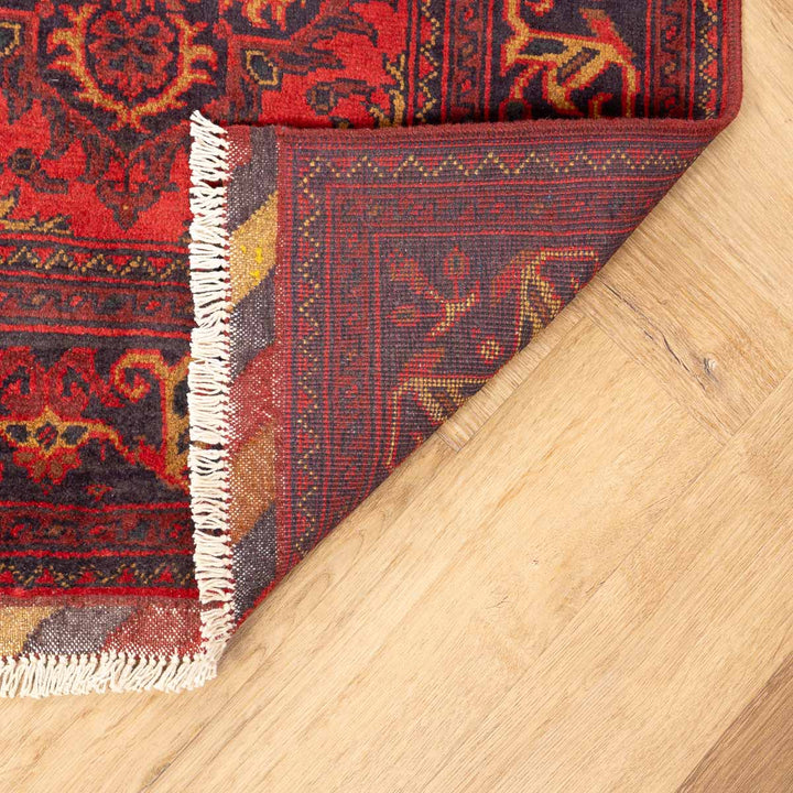 שטיח אפגני חלממדי  00 אדום 150*100