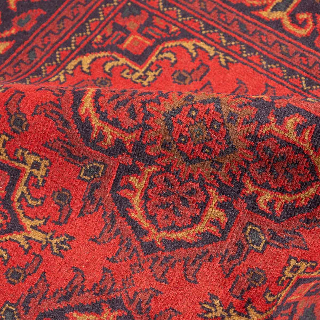 שטיח אפגני חלממדי  00 אדום 150*100