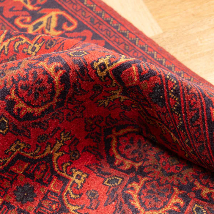 שטיח אפגני חלממדי  00 אדום 150*100