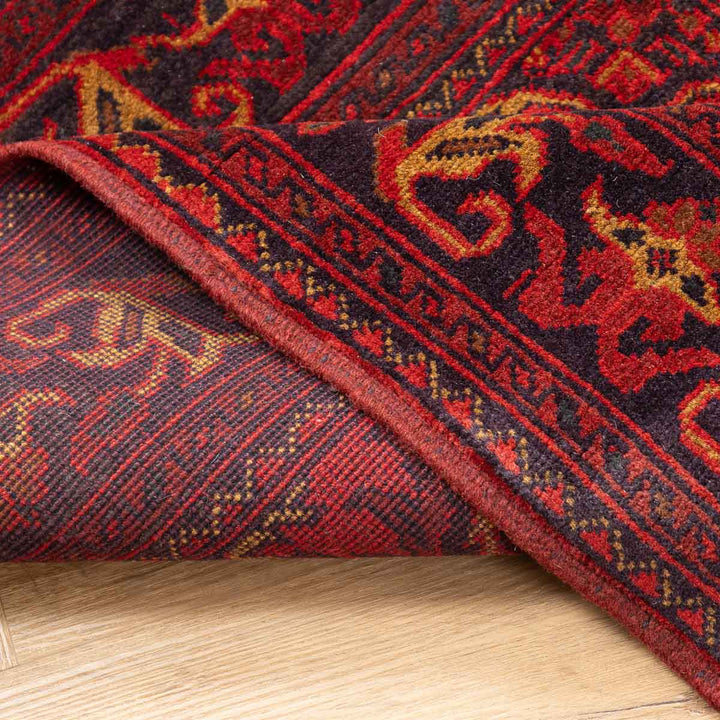 שטיח אפגני חלממדי  00 אדום 150*100