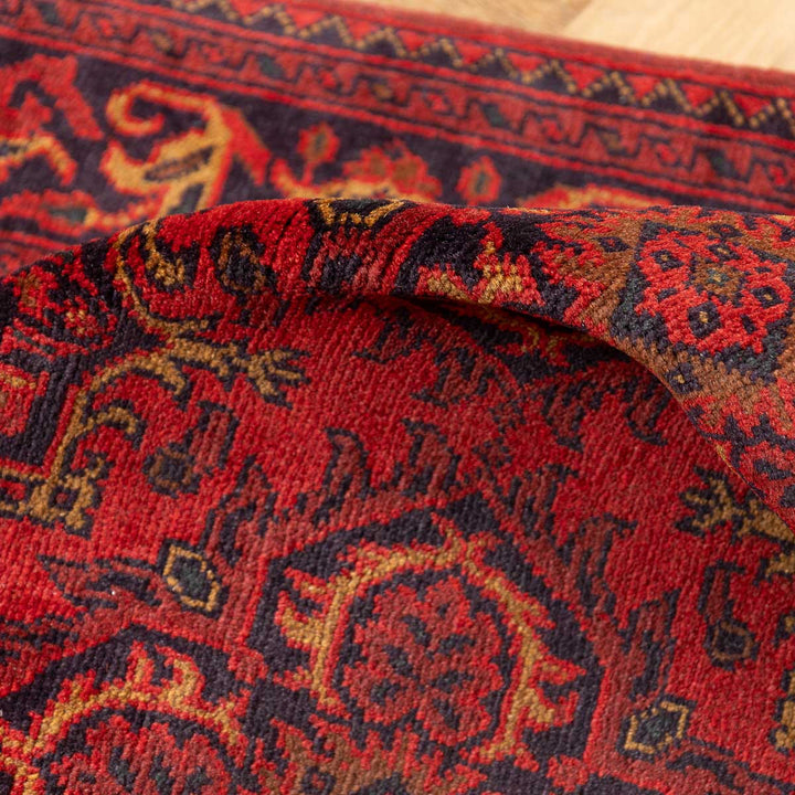 שטיח אפגני חלממדי  00 אדום 150*100