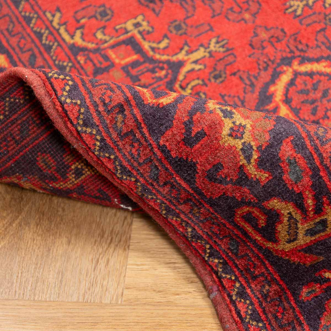 שטיח אפגני חלממדי  00 אדום 150*100