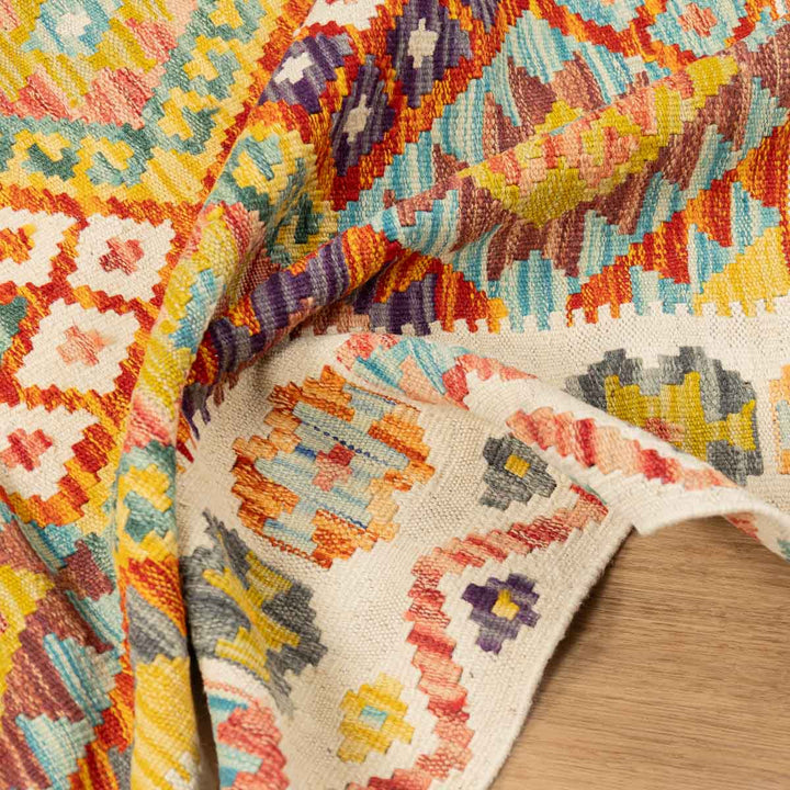 שטיח קילים אפגני 00 צבעוני 155*104