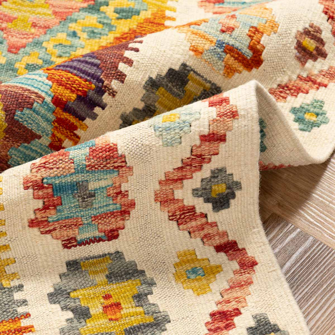 שטיח קילים אפגני 00 צבעוני 155*104