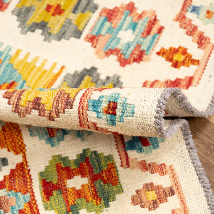 שטיח קילים אפגני 00 צבעוני 155*104