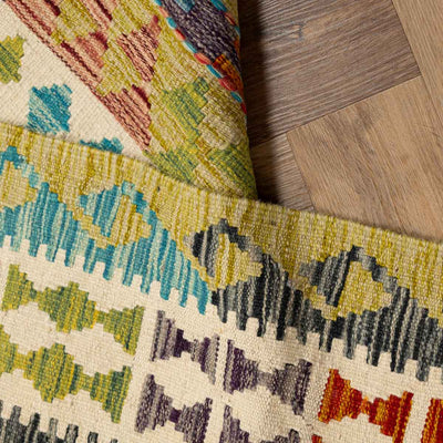 שטיח קילים אפגני 00 צבעוני 206*153