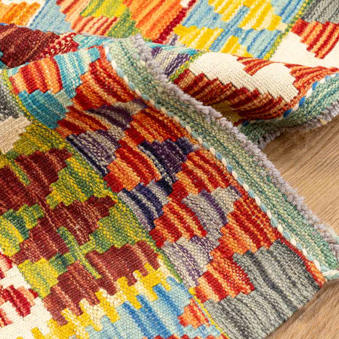 שטיח קילים אפגני 00 צבעוני 147*106