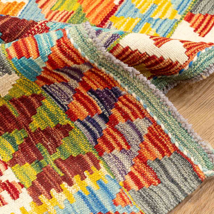 שטיח קילים אפגני 00 צבעוני 147*106