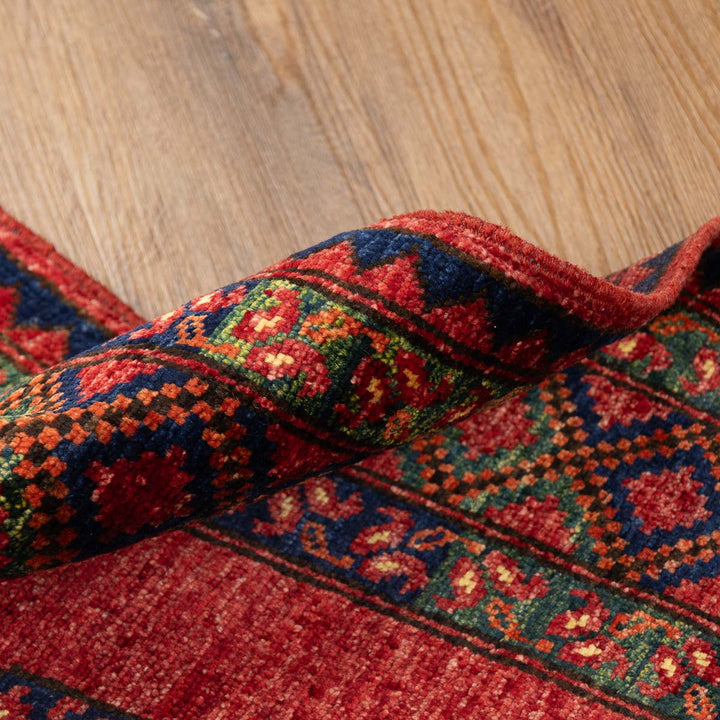 שטיח אפגני ארזרי 00  אדום  00 150*105 | Afghani Erzarie