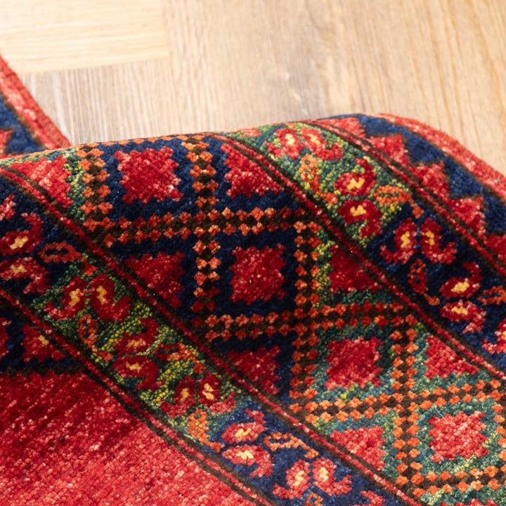 שטיח אפגני ארזרי 00  אדום  00 150*105 | Afghani Erzarie