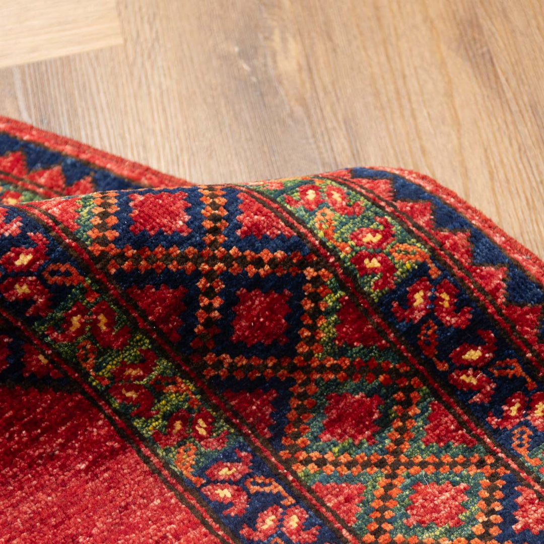 שטיח אפגני ארזרי 00  אדום  00 150*105 | Afghani Erzarie