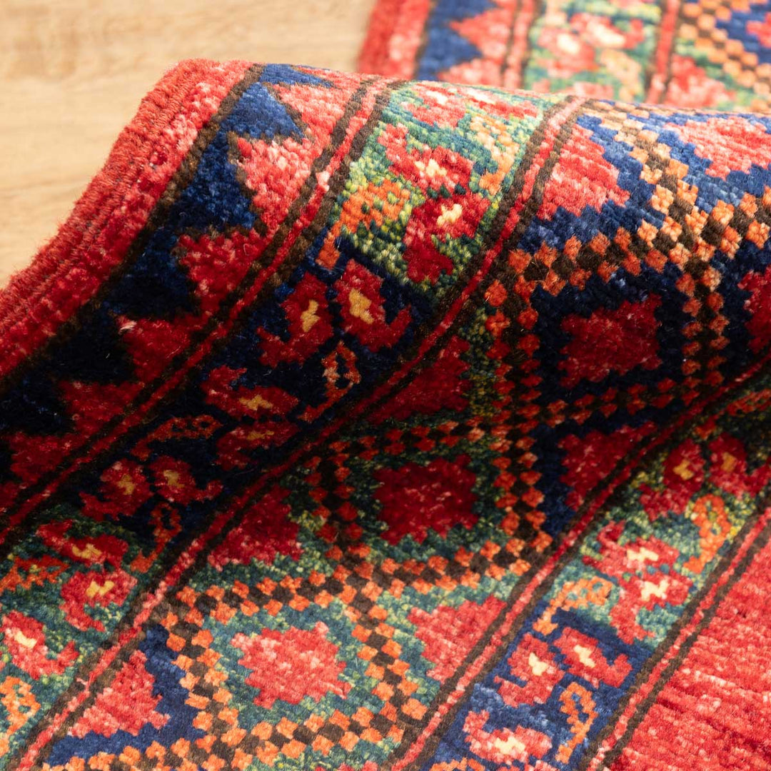 שטיח אפגני ארזרי 00  אדום  00 150*105 | Afghani Erzarie