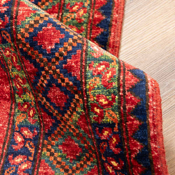 שטיח אפגני ארזרי 00  אדום  00 150*105 | Afghani Erzarie