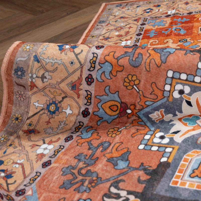 שטיח רחיץ מלטה 03 צבעוני | Malta Washable Rug