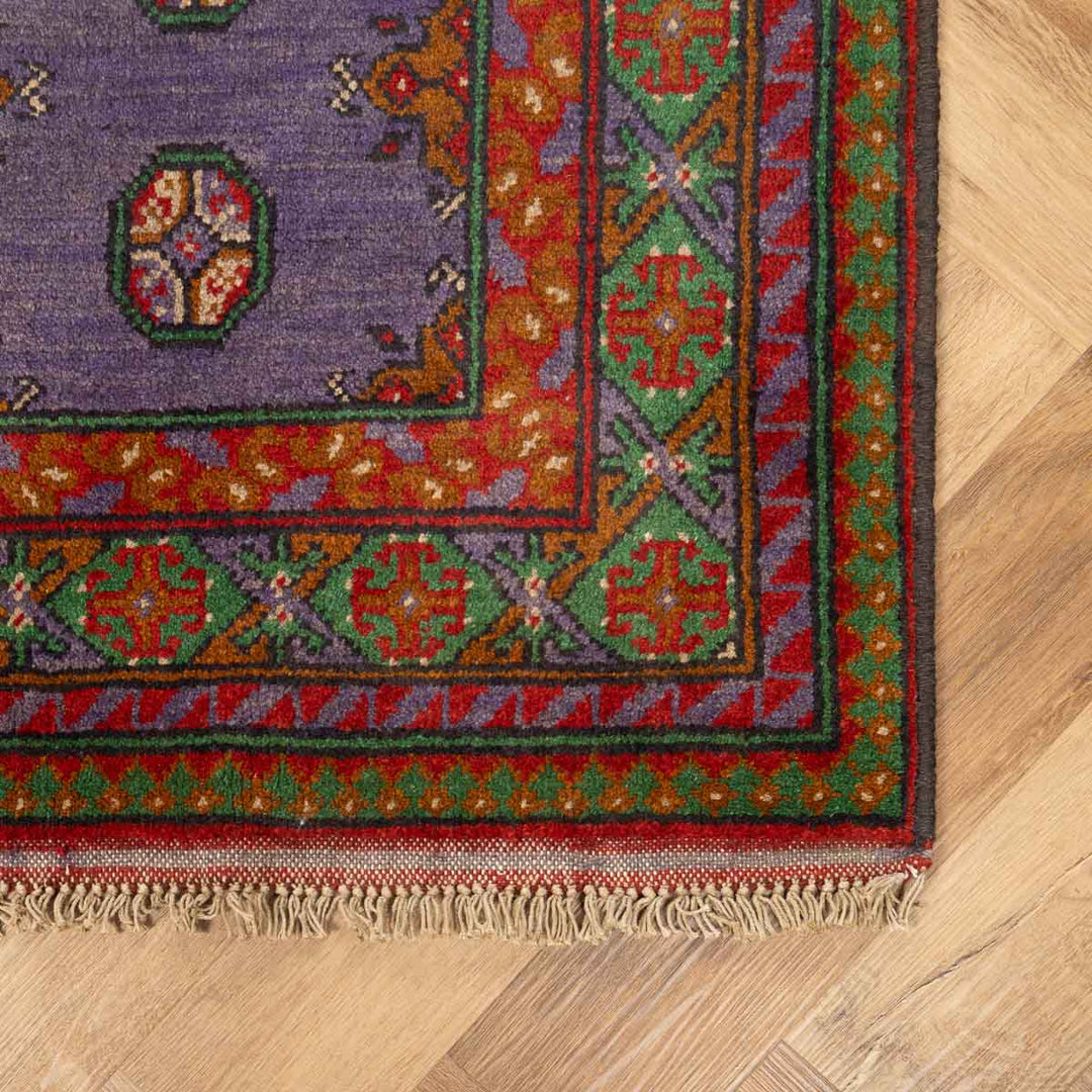 שטיח  אפגני בוכרה 00 סגול 152*103