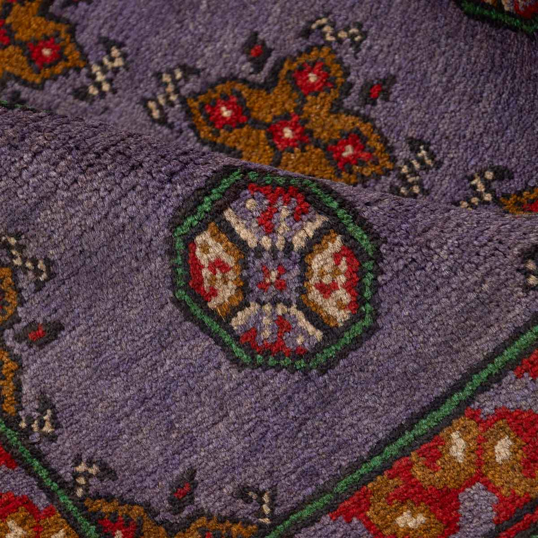 שטיח  אפגני בוכרה 00 סגול 152*103