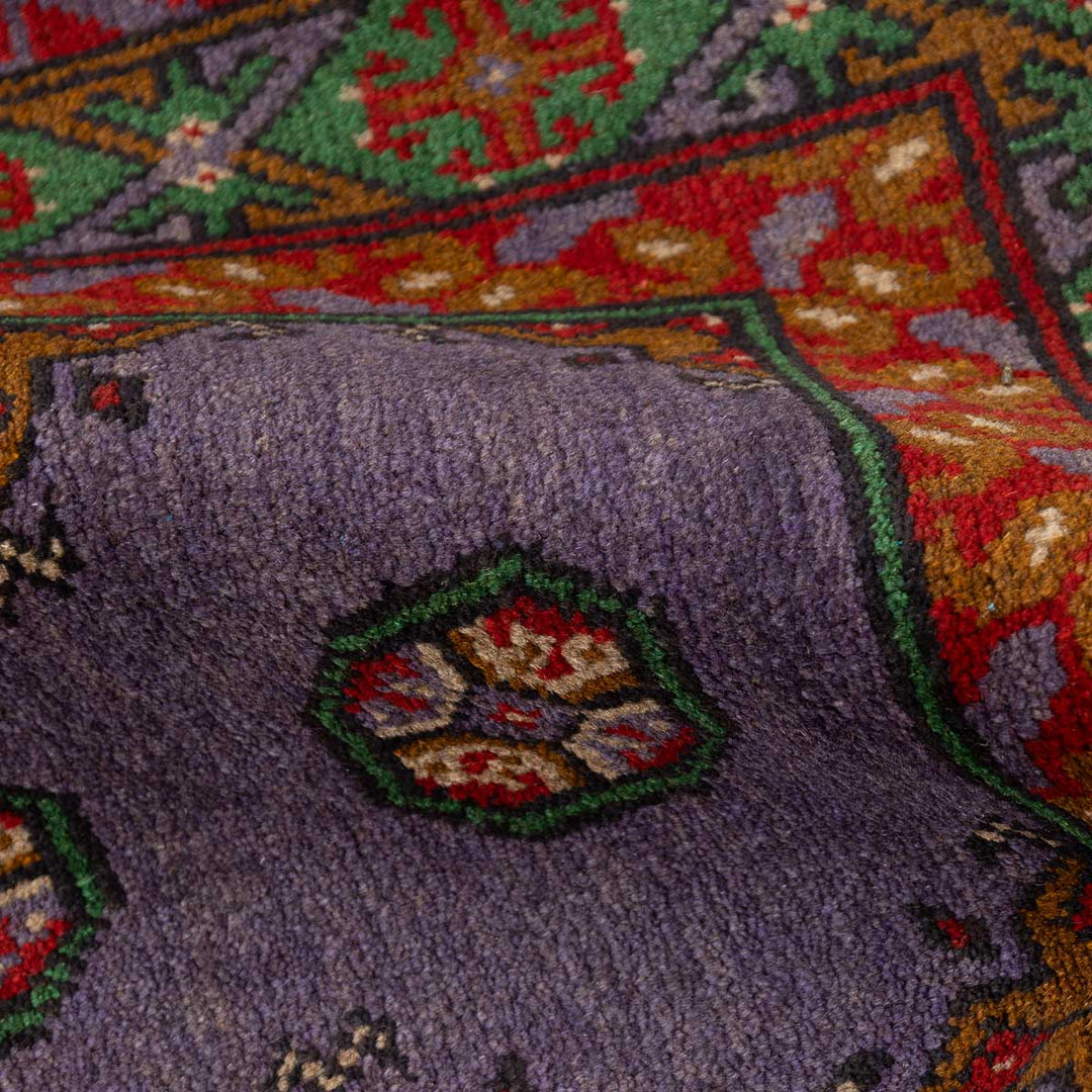 שטיח  אפגני בוכרה 00 סגול 152*103