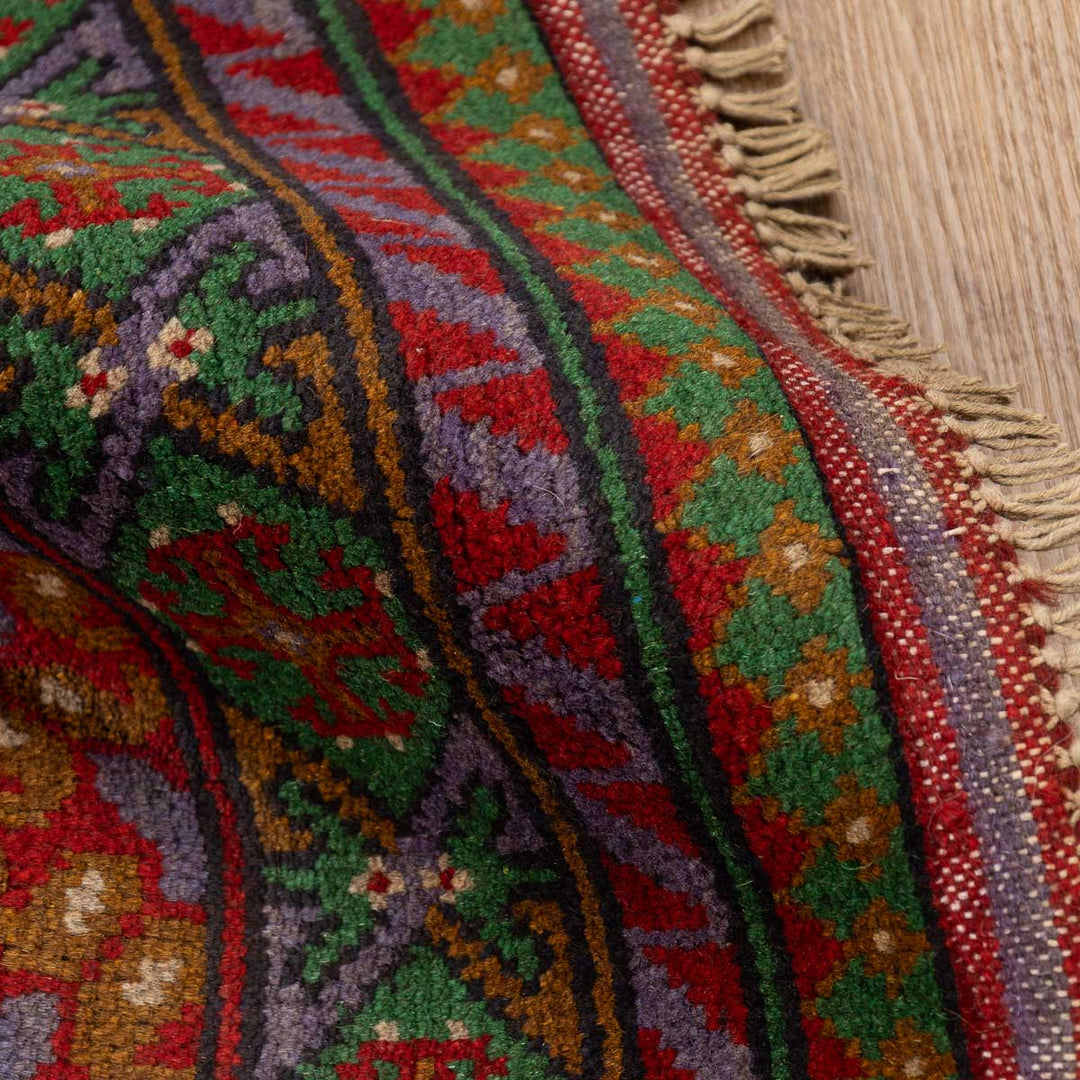 שטיח  אפגני בוכרה 00 סגול 152*103