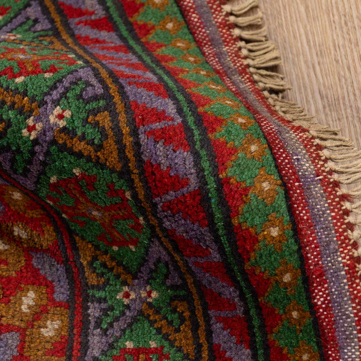 שטיח  אפגני בוכרה 00 סגול 152*103