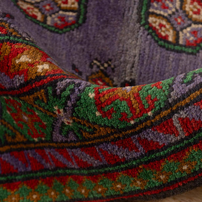 שטיח אפגני בוכרה 00 סגול 152*103