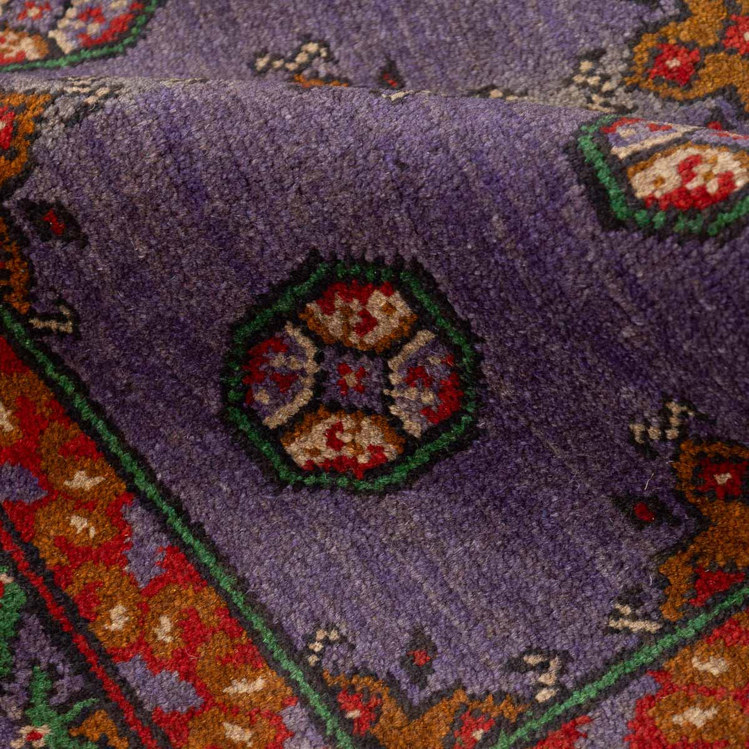 שטיח  אפגני בוכרה 00 סגול 152*103