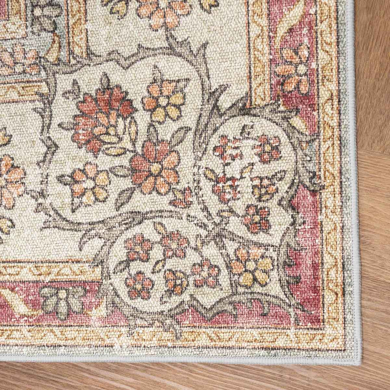 שטיח וינטאז' רוז 08 אפור/בריק | Vintage Rose