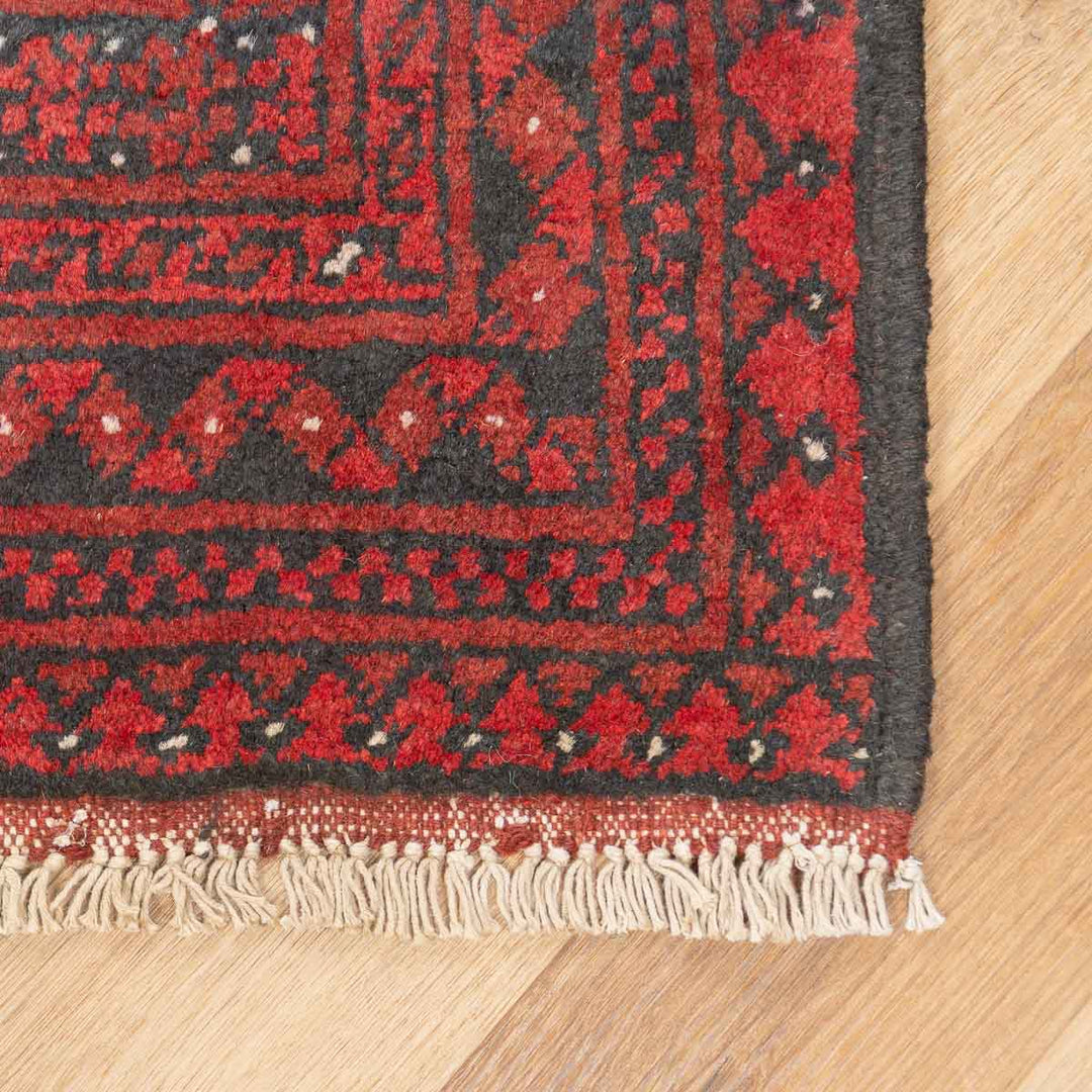 שטיח  אפגני בוכרה 00 אדום 146*105