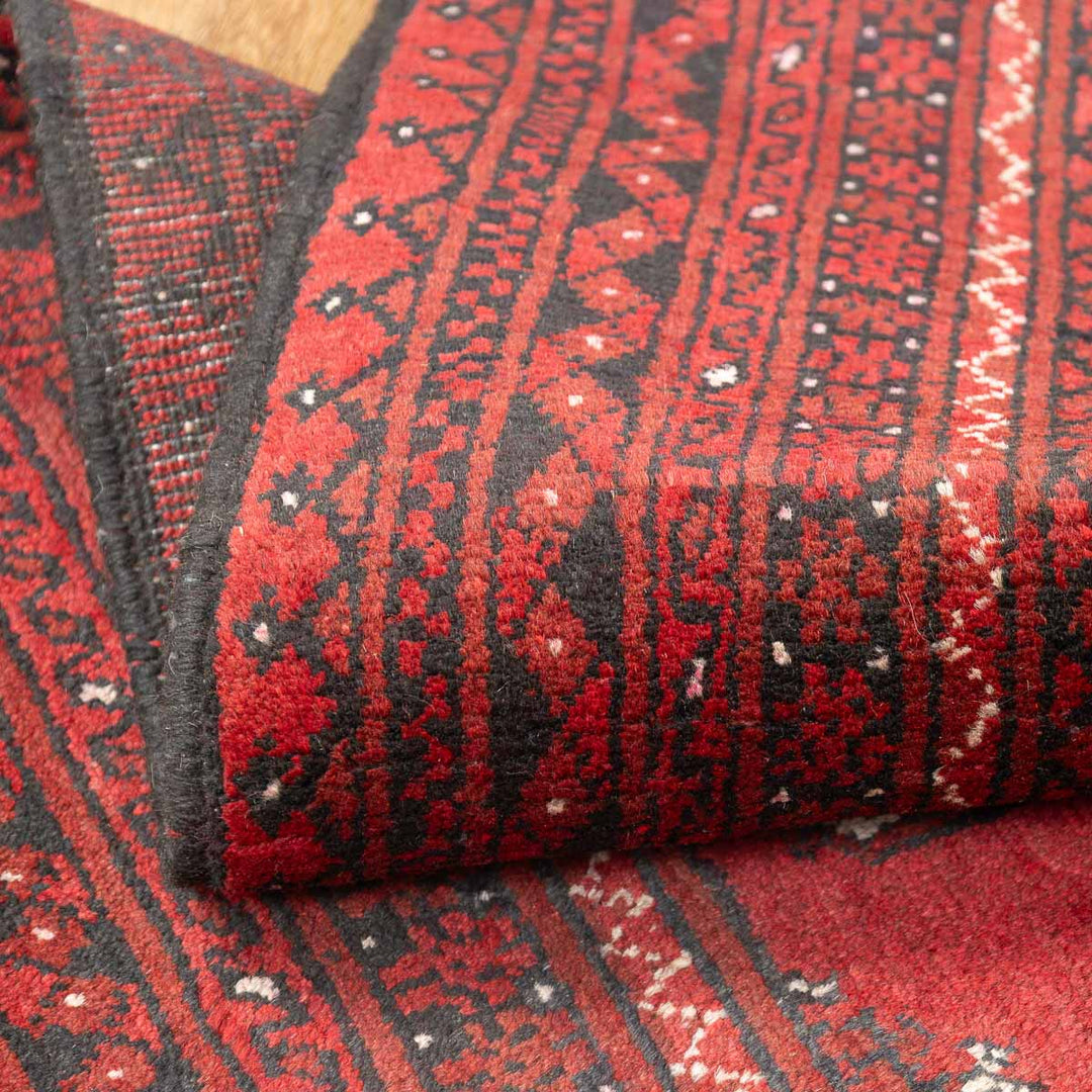 שטיח  אפגני בוכרה 00 אדום 146*105