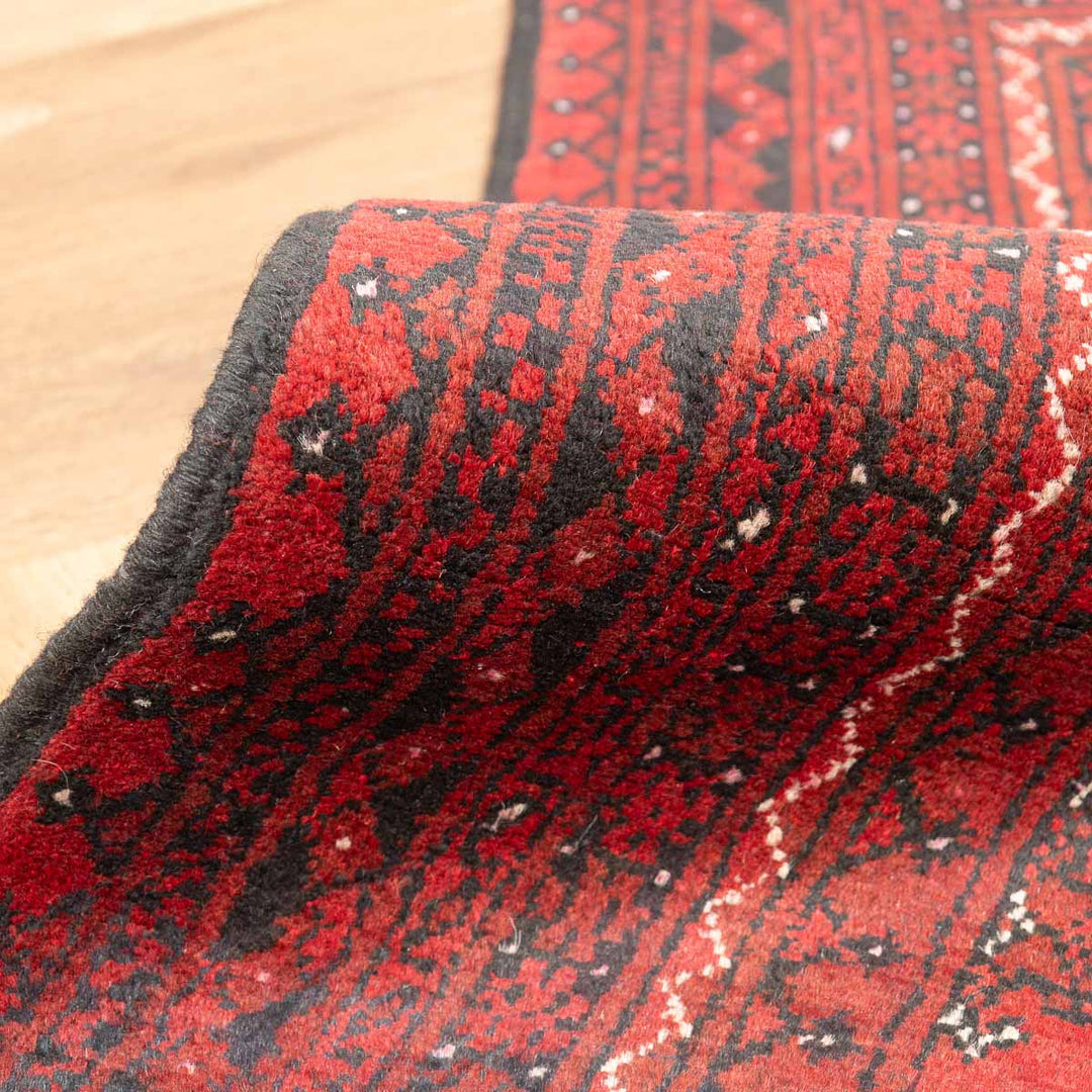 שטיח  אפגני בוכרה 00 אדום 146*105