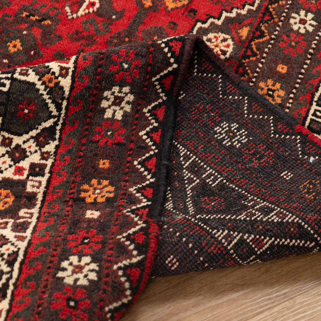 שטיח שירז פרסי 00 אדום 295*221| Shiraz