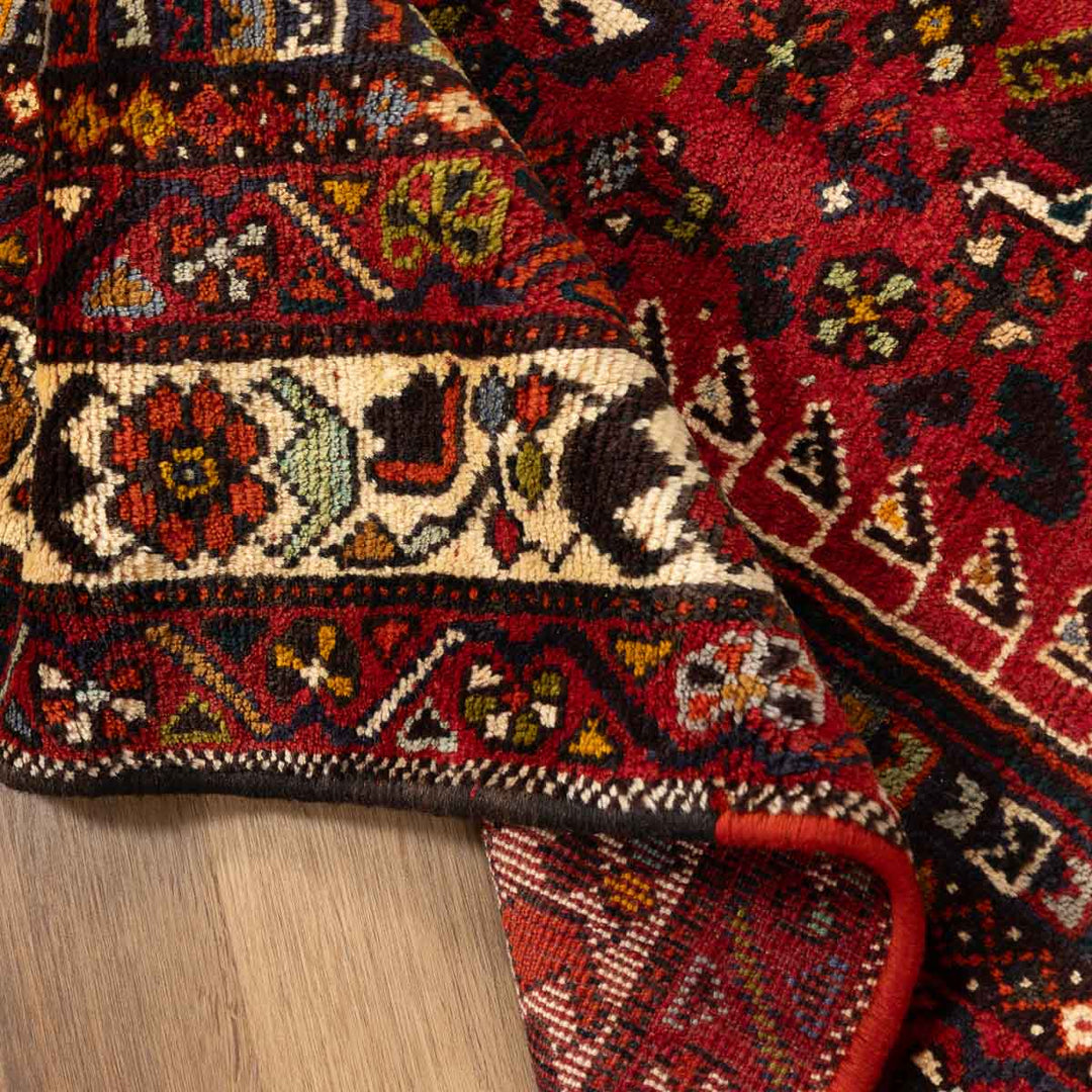 שטיח שירז פרסי 00 אדום 312*218| Shiraz