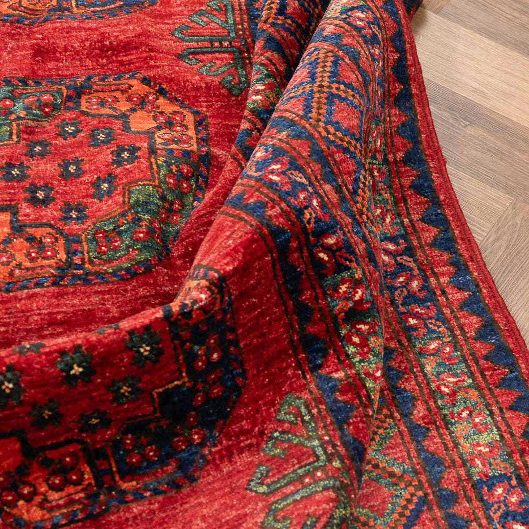 שטיח אפגני ארזרי 00  אדום  293*207 | Afghani Erzarie