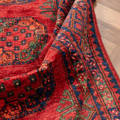 שטיח אפגני ארזרי 00 אדום 293*207 | Afghani Erzarie