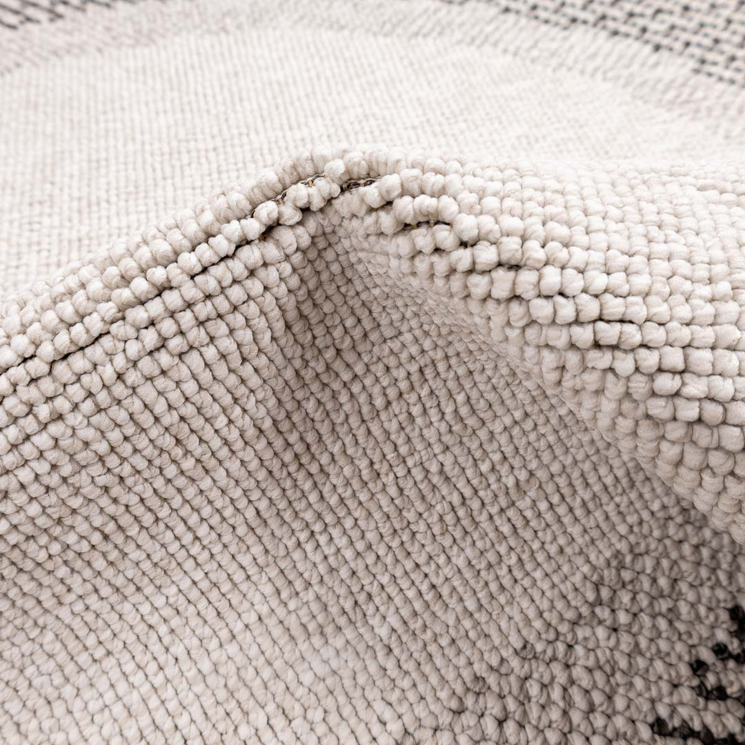 שטיח טלרה 21 אפור עגול| Talara