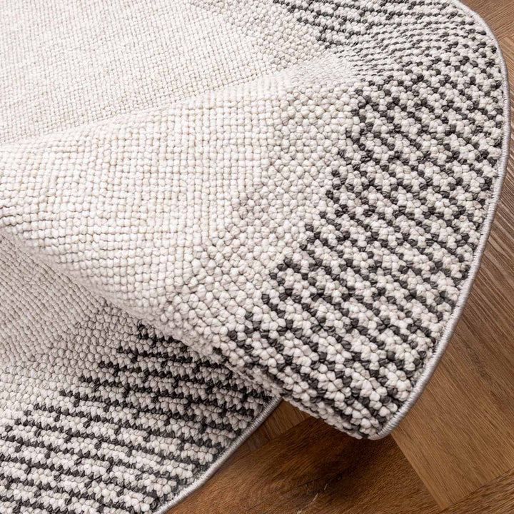 שטיח טלרה 21 אפור עגול| Talara