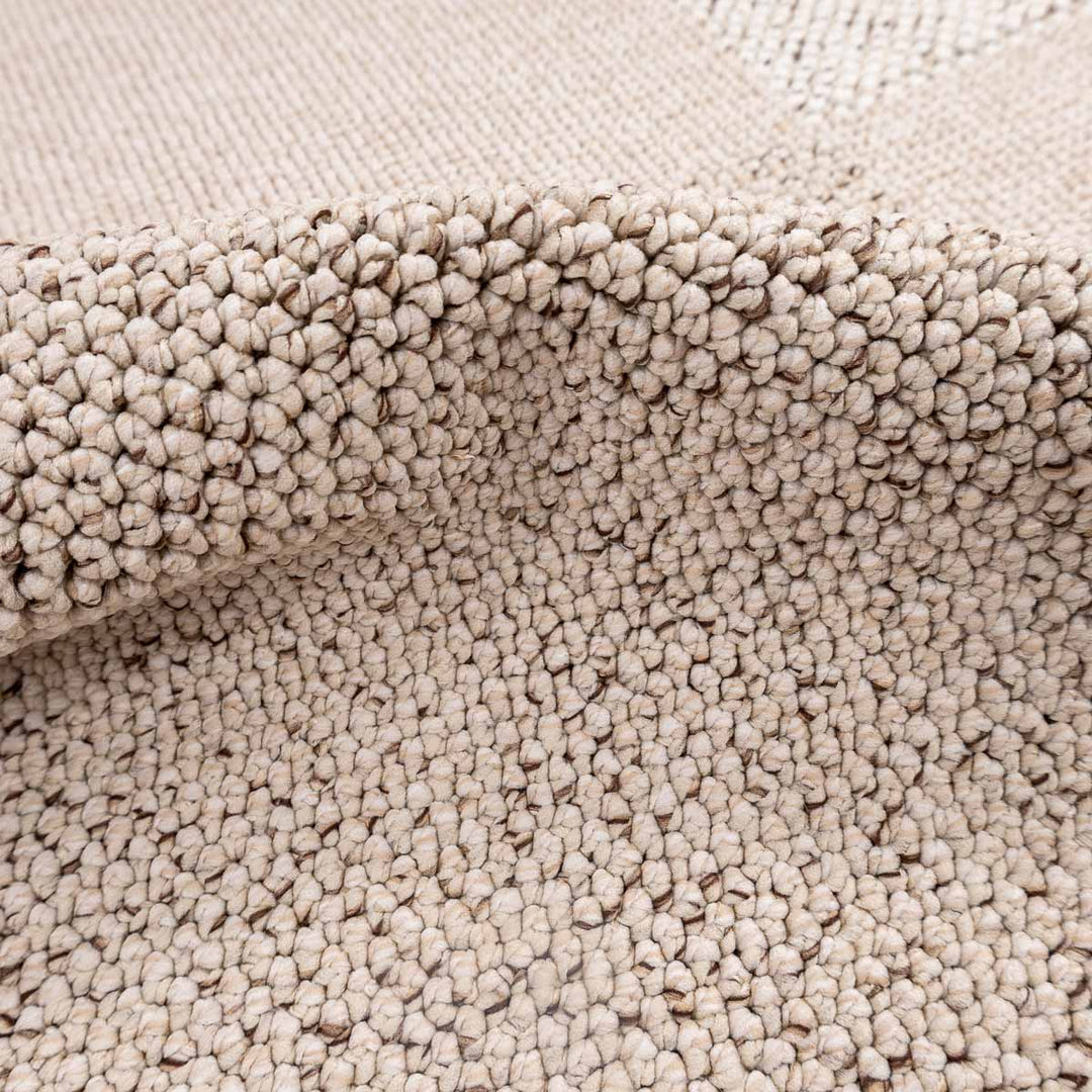 שטיח טלרה 01 בז' עגול| Talara