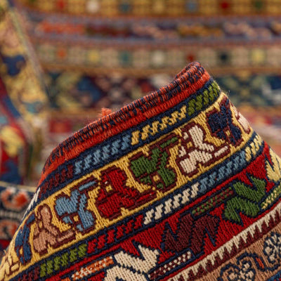 שטיח סומק פרסי 00 צבעוני 343*250 | Persian Sumak