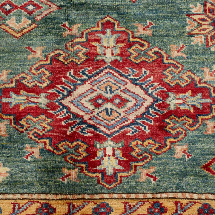 שטיח סופר קזאק 00 ירוק  297*202 | Super Kazak