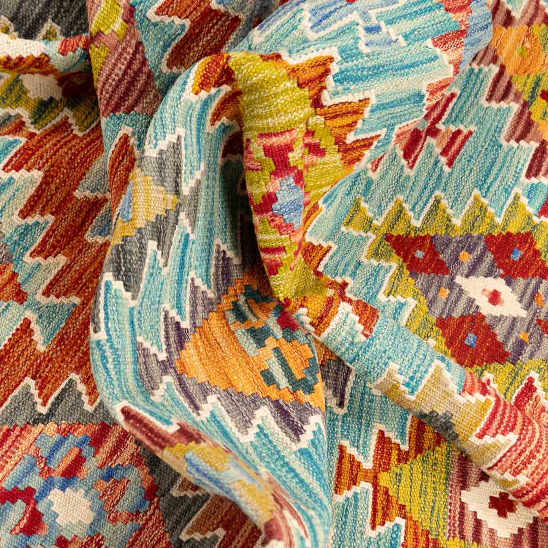 שטיח קילים אפגני 00 צבעוני 245*165