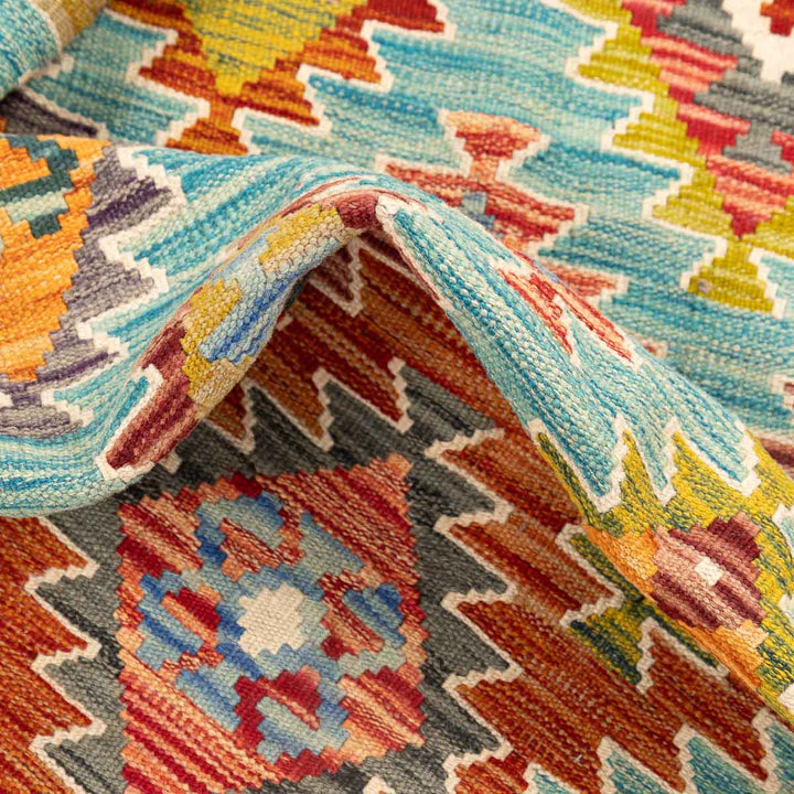 שטיח קילים אפגני 00 צבעוני 245*165