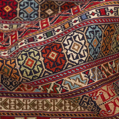 שטיח סומק פרסי 00 צבעוני 204*150 | Persian Sumak