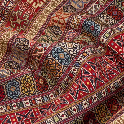 שטיח סומק פרסי 00 צבעוני 204*150 | Persian Sumak