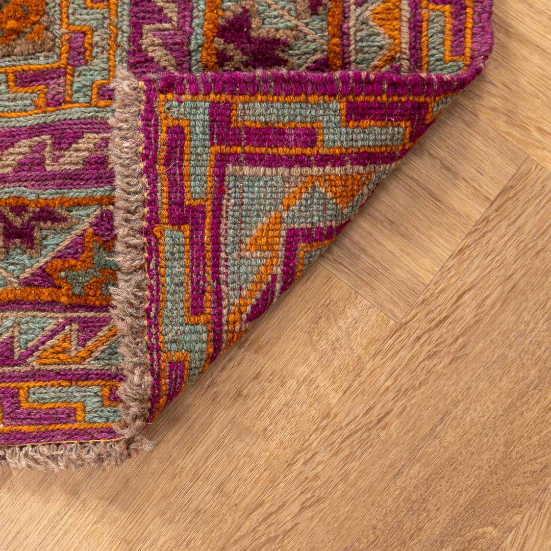 שטיח אוזבקי 00 אדום/כתום 200*150