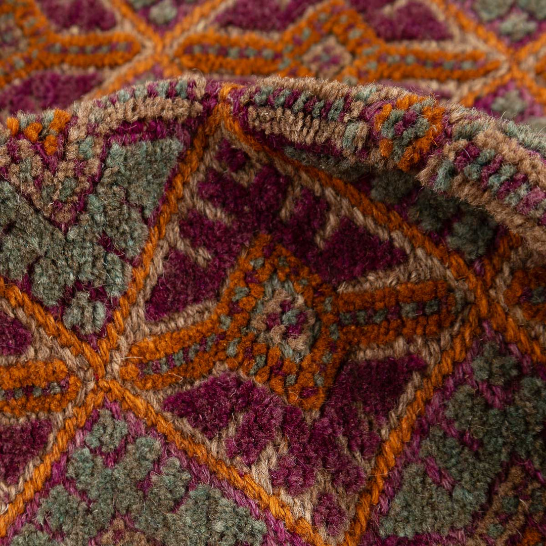 שטיח אוזבקי 00 אדום/כתום 200*150